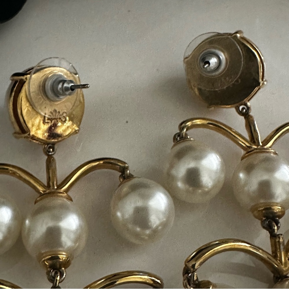 LELE SADOUGHI Ashford Pearl Chandelier Earrings - Picture 7 of 11